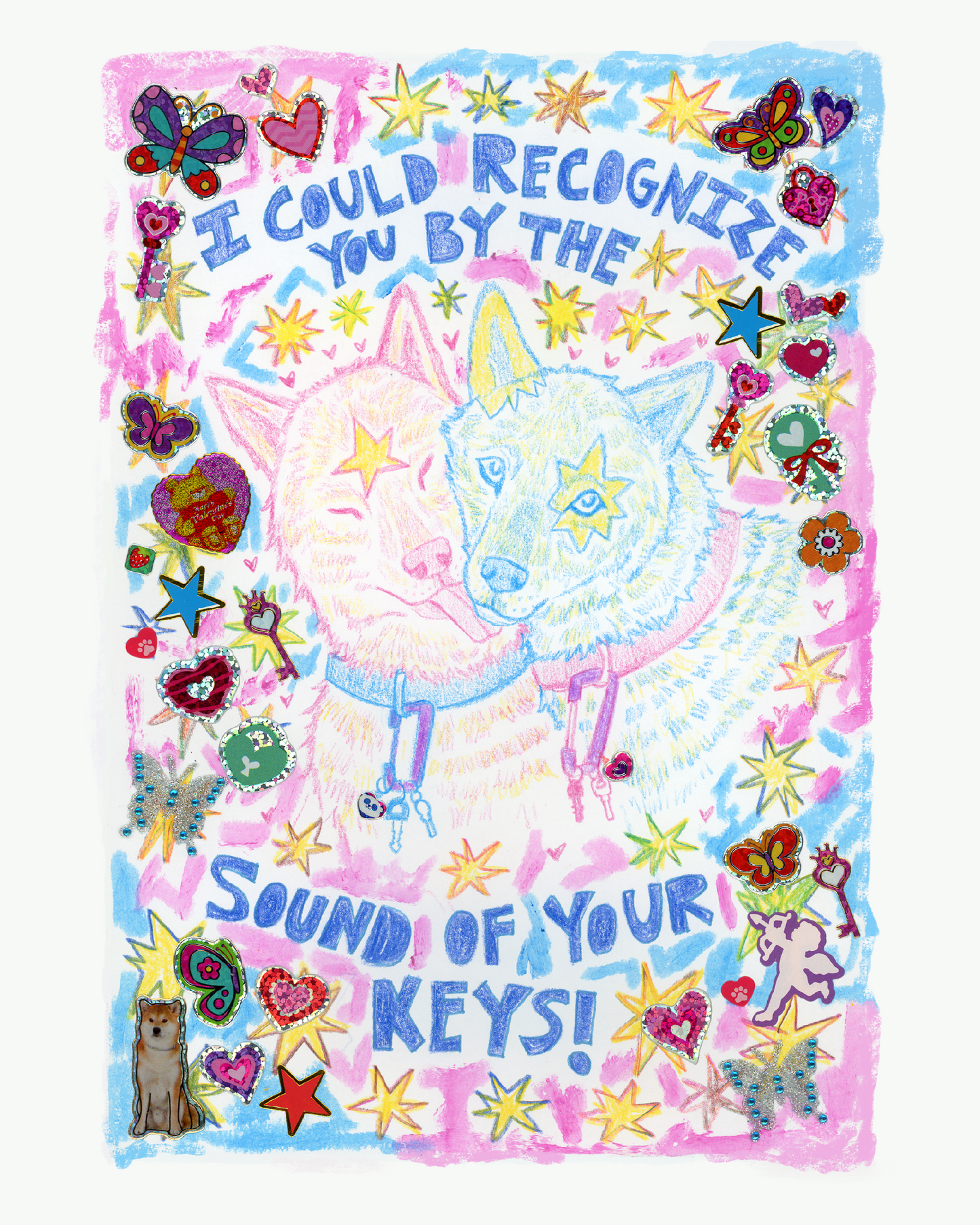 The Sound Of Your Keys Print