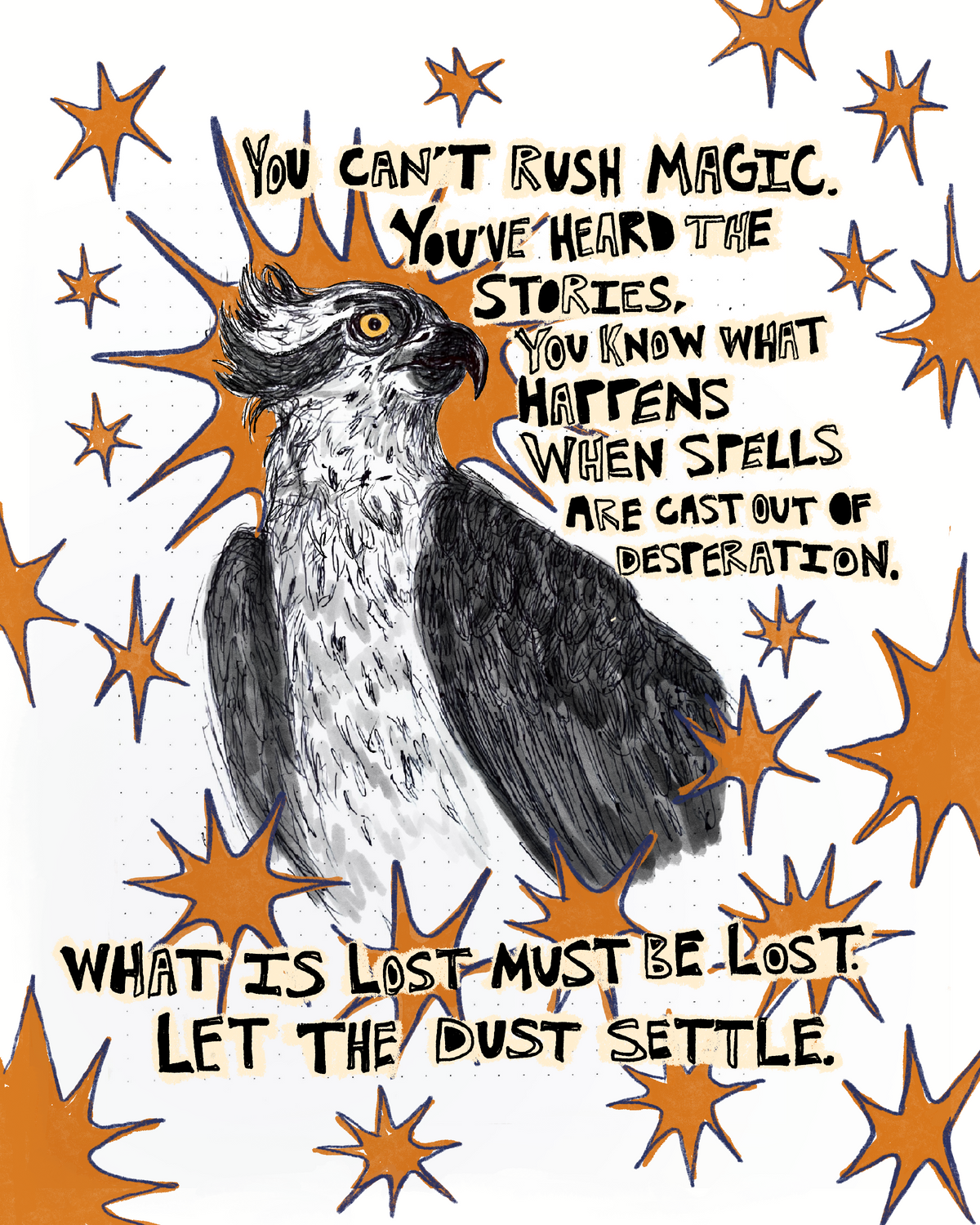 Let The Dust Settle Print