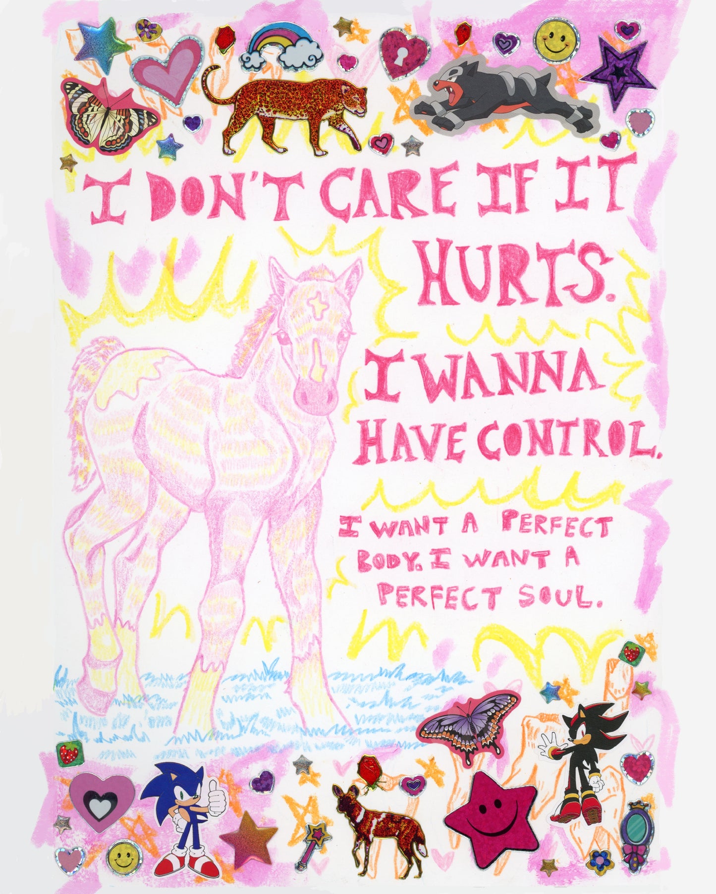 I Don’t Care If It Hurts Print
