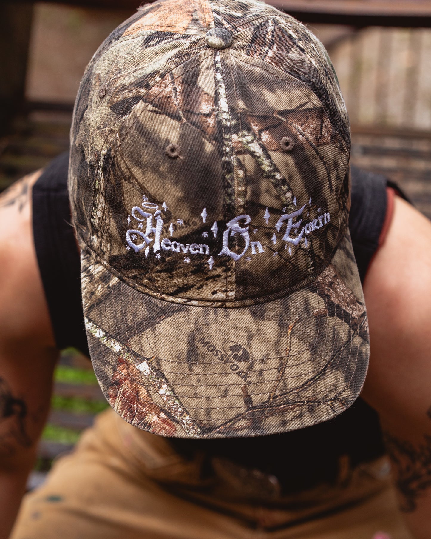 Heaven On Earth Camo Hat
