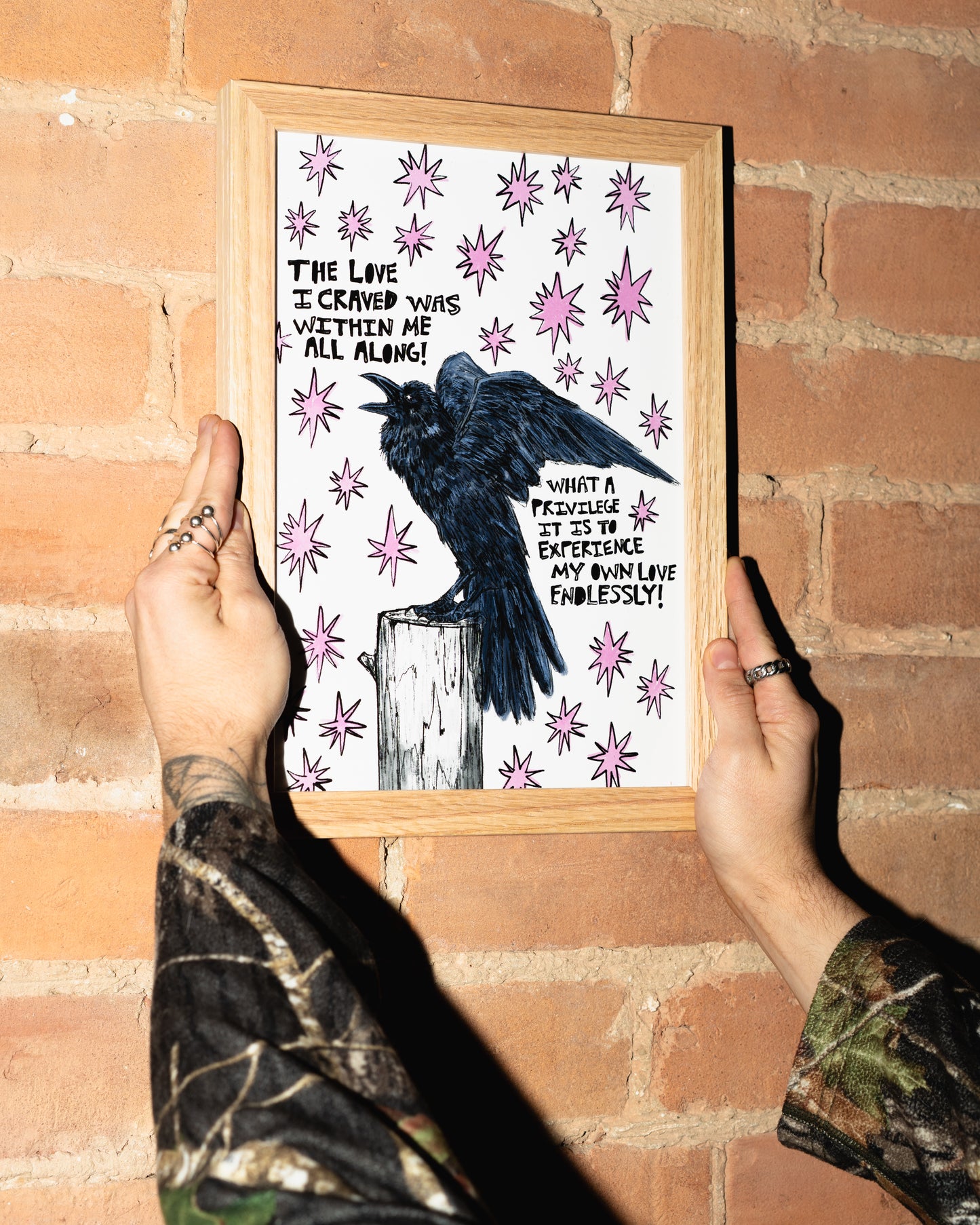 What A Privilege It Is To Experience My Own Love Endlessly Print!