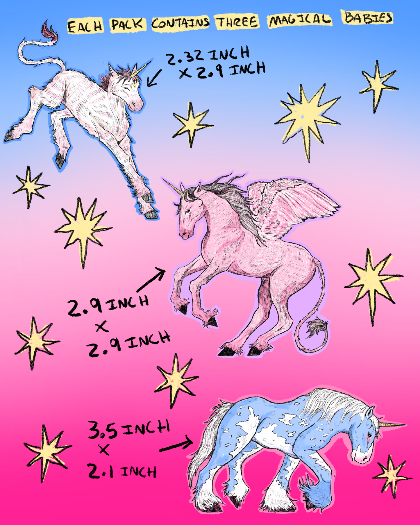 Magical Horsey Sticker Pack