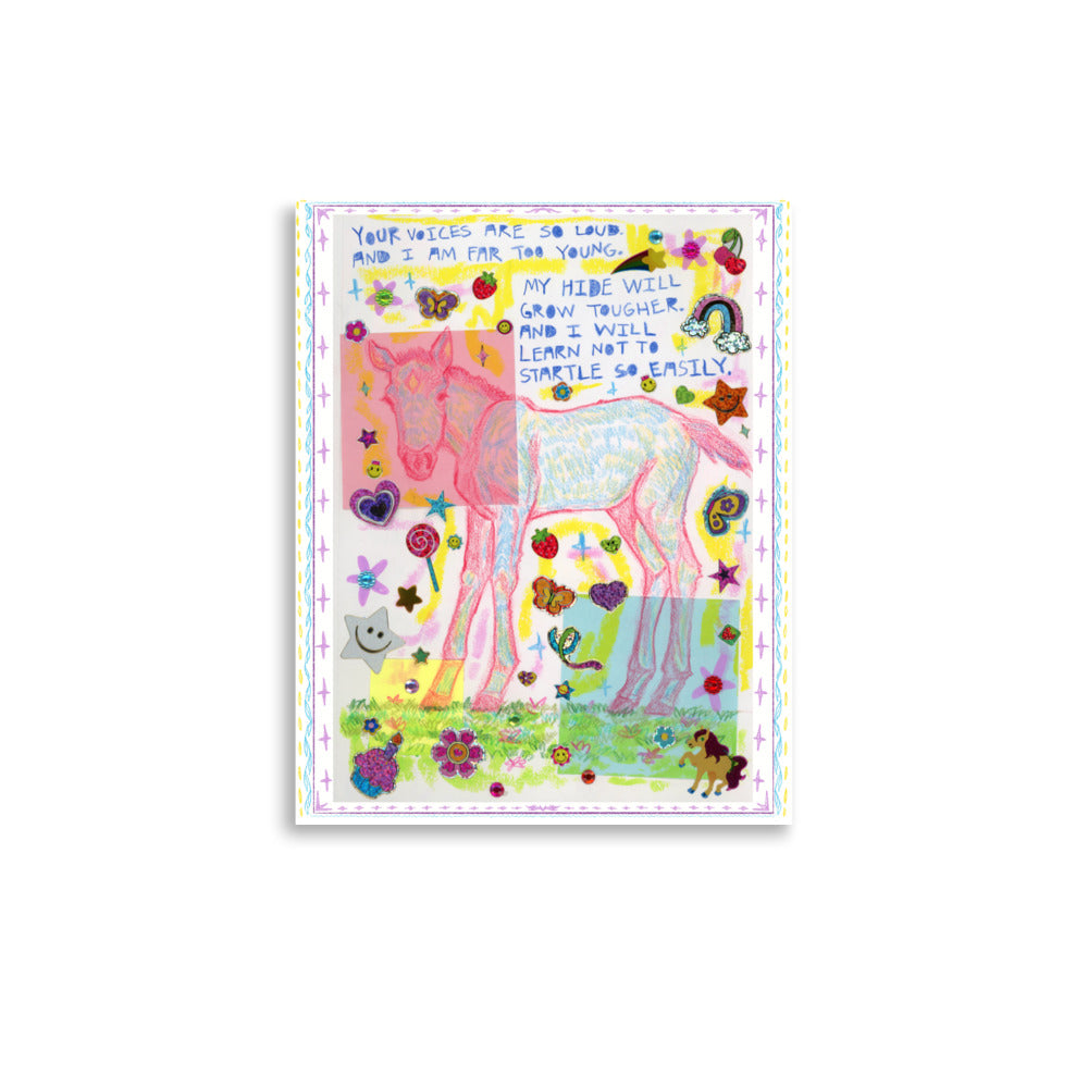 My Hide Will Grow Tougher Print