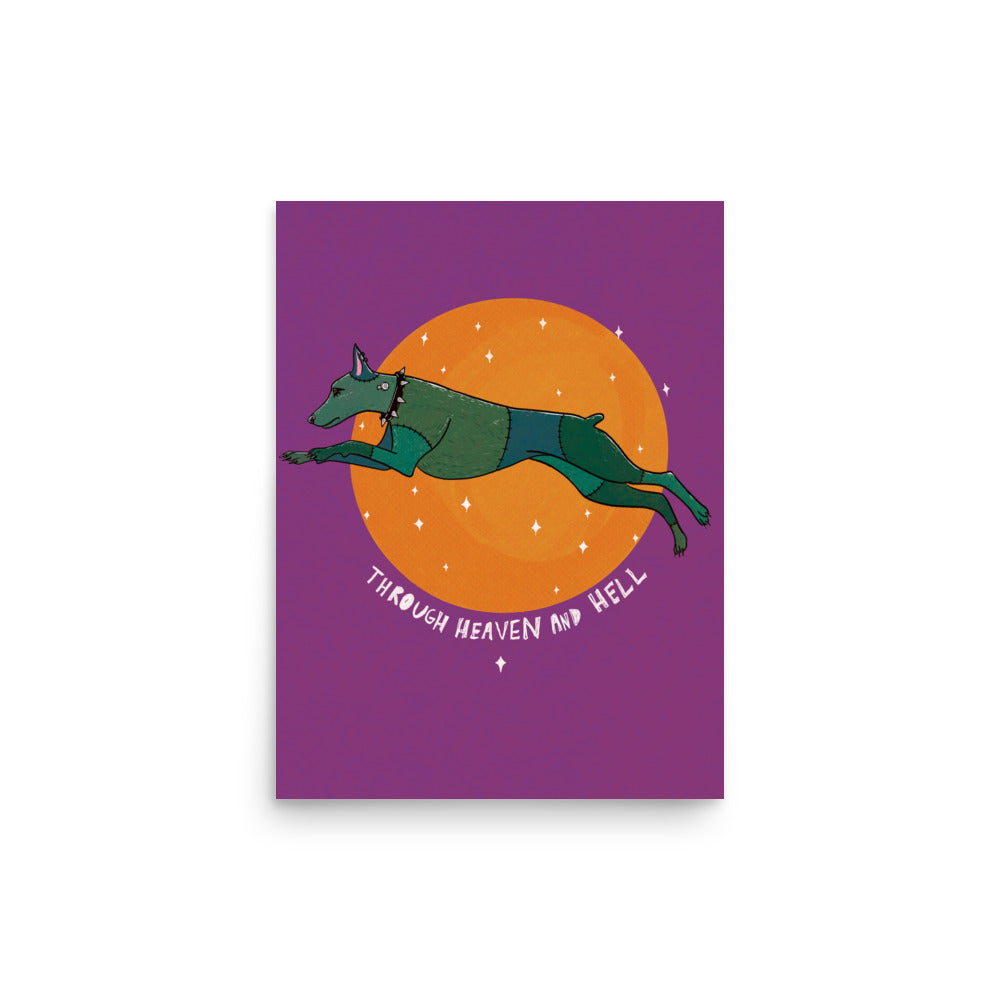 Through Heaven and Hell Print