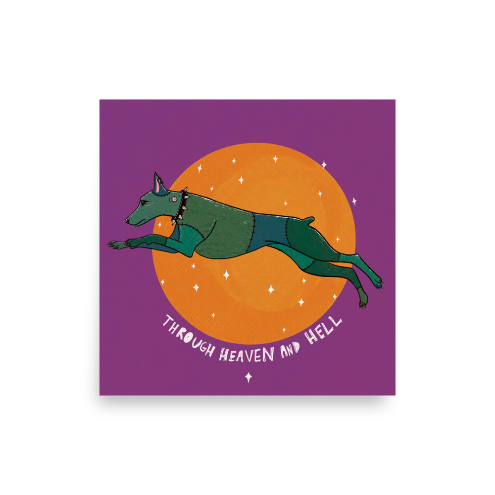 Through Heaven and Hell Print