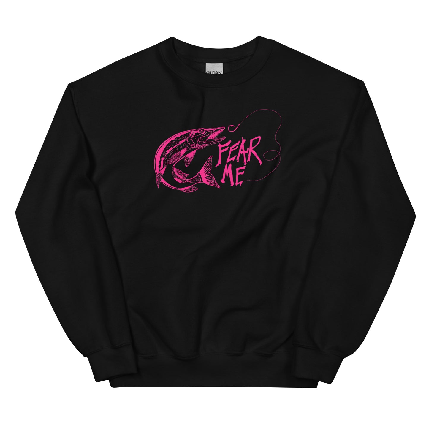 Fear Me Sweatshirt Pink