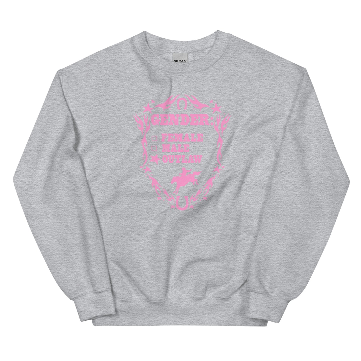 Outlaw Sweatshirt Pink