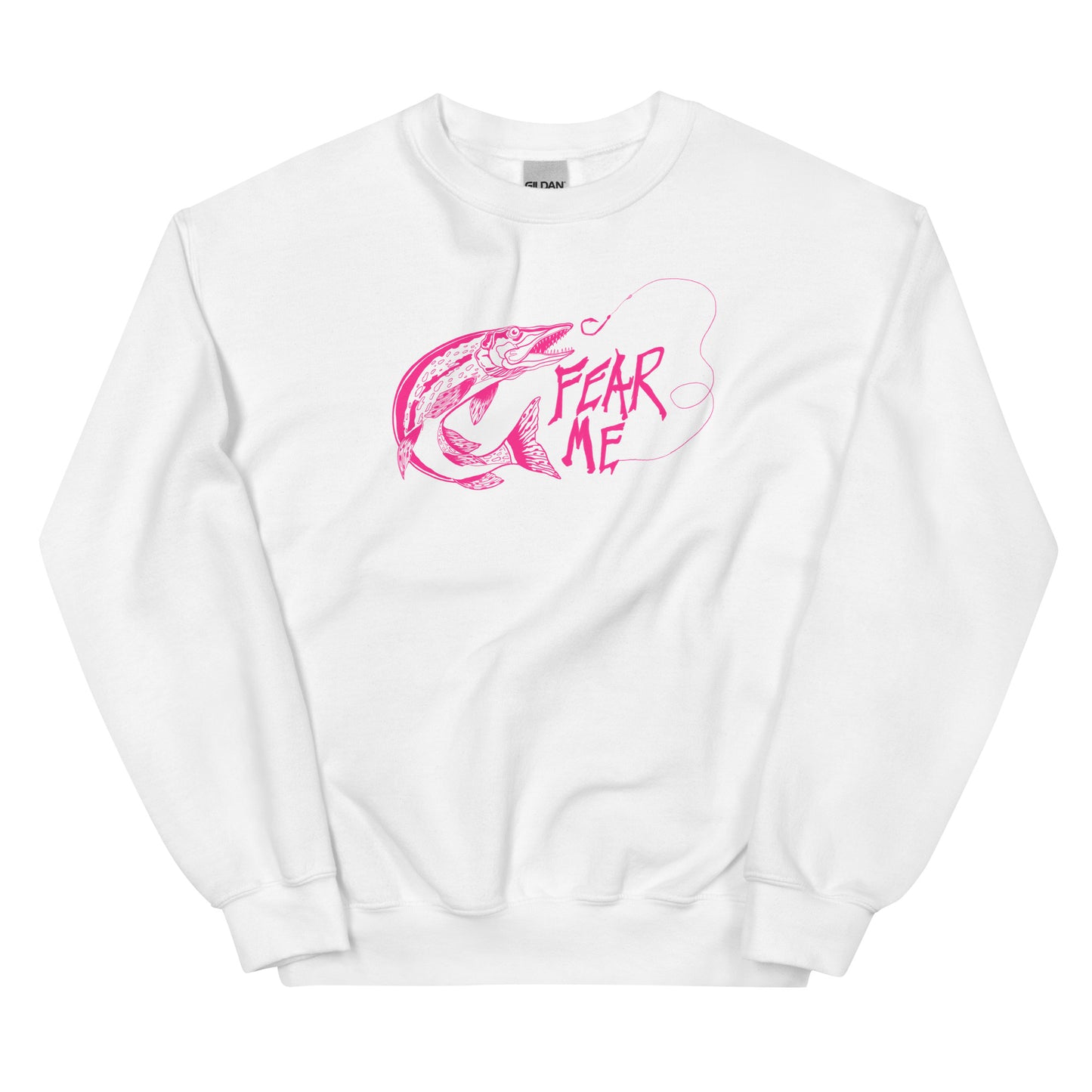 Fear Me Sweatshirt Pink
