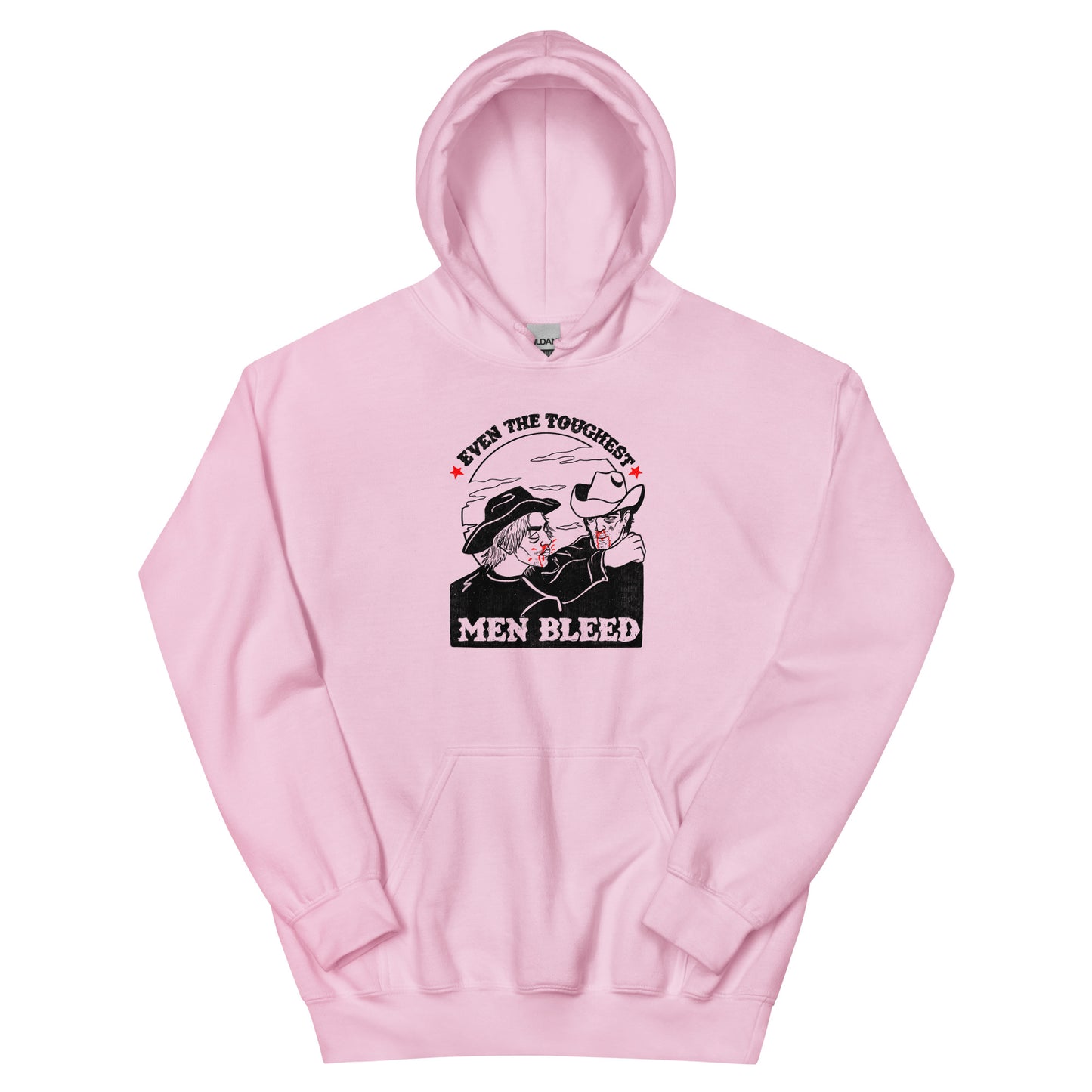Even The Toughest Men Bleed Hoodie