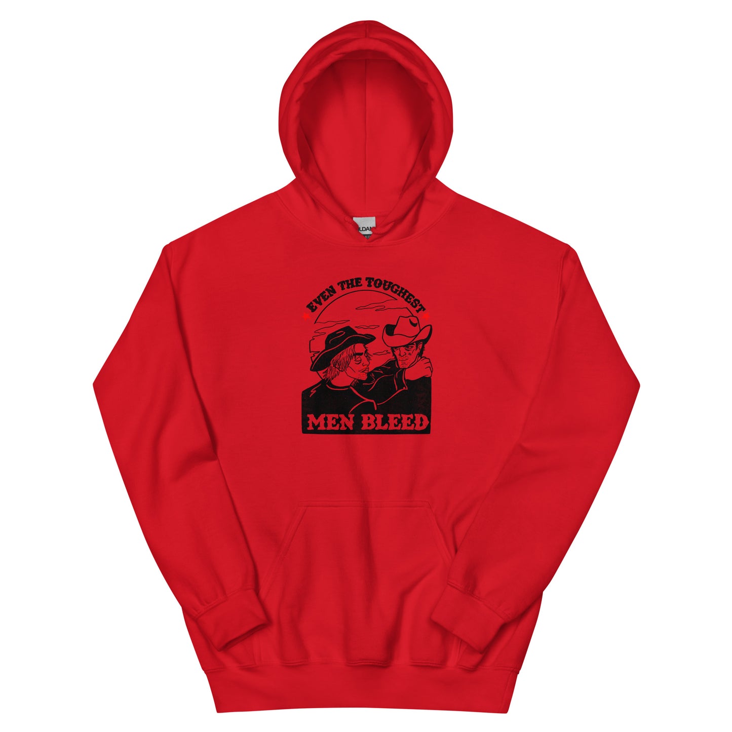 Even The Toughest Men Bleed Hoodie