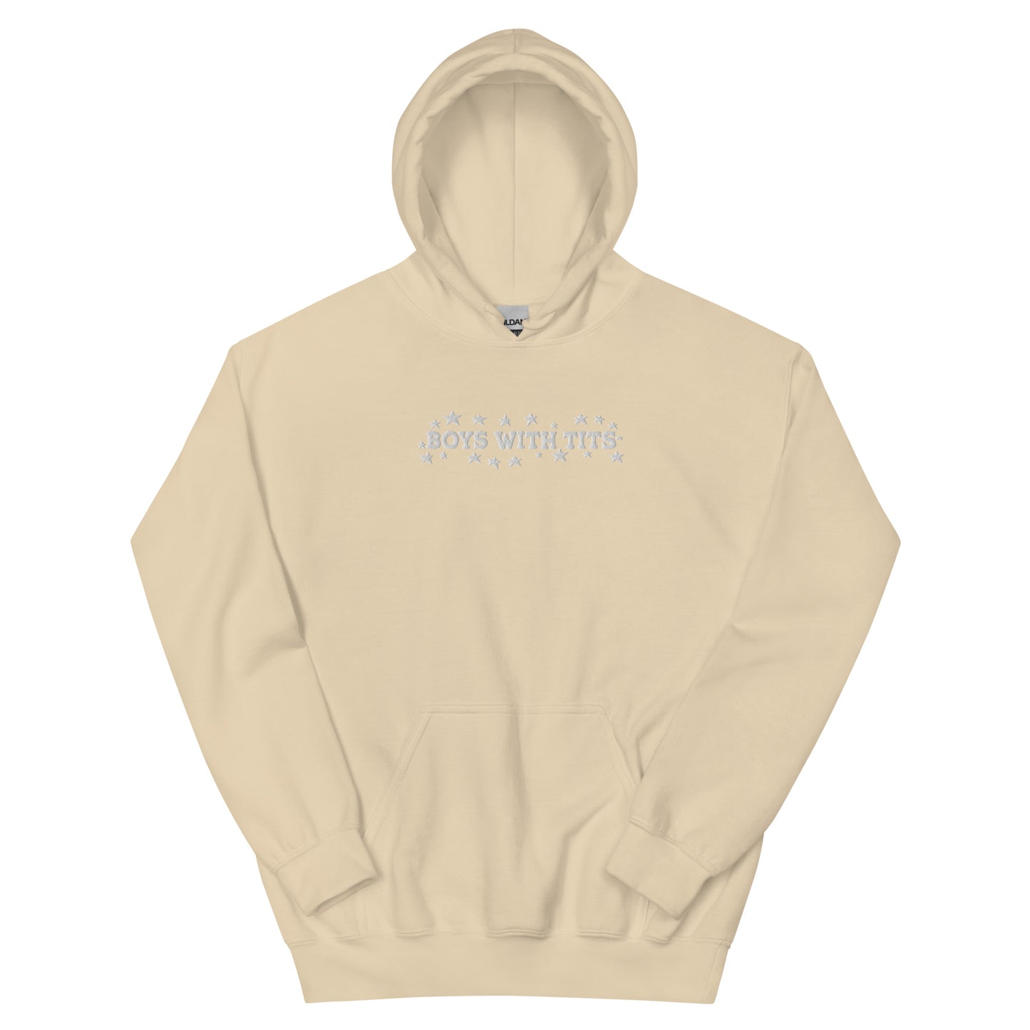 Embroidered Boys With Tits Hoodie