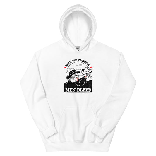 Even The Toughest Men Bleed Hoodie