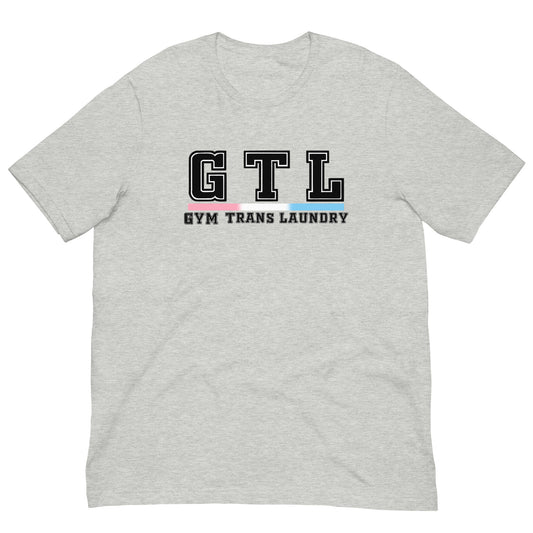 Gym Trans Laundry Tee (Black Text)