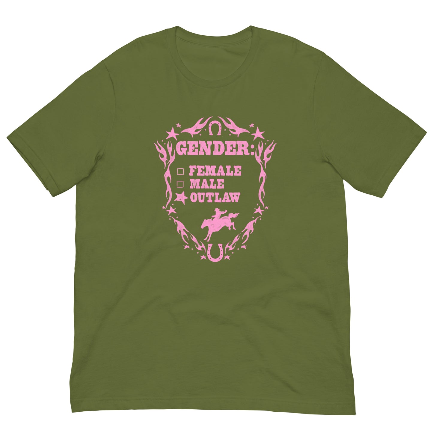 Outlaw Tee (Pink)