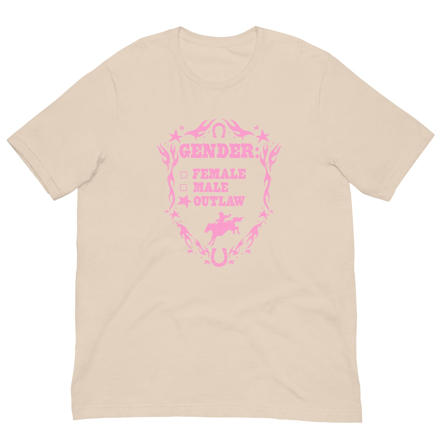 Outlaw Tee (Pink)