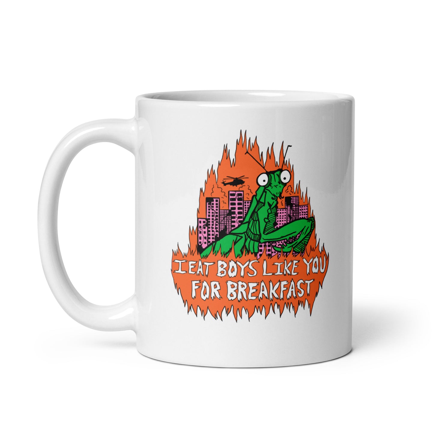 Boys For Breakfast Mug