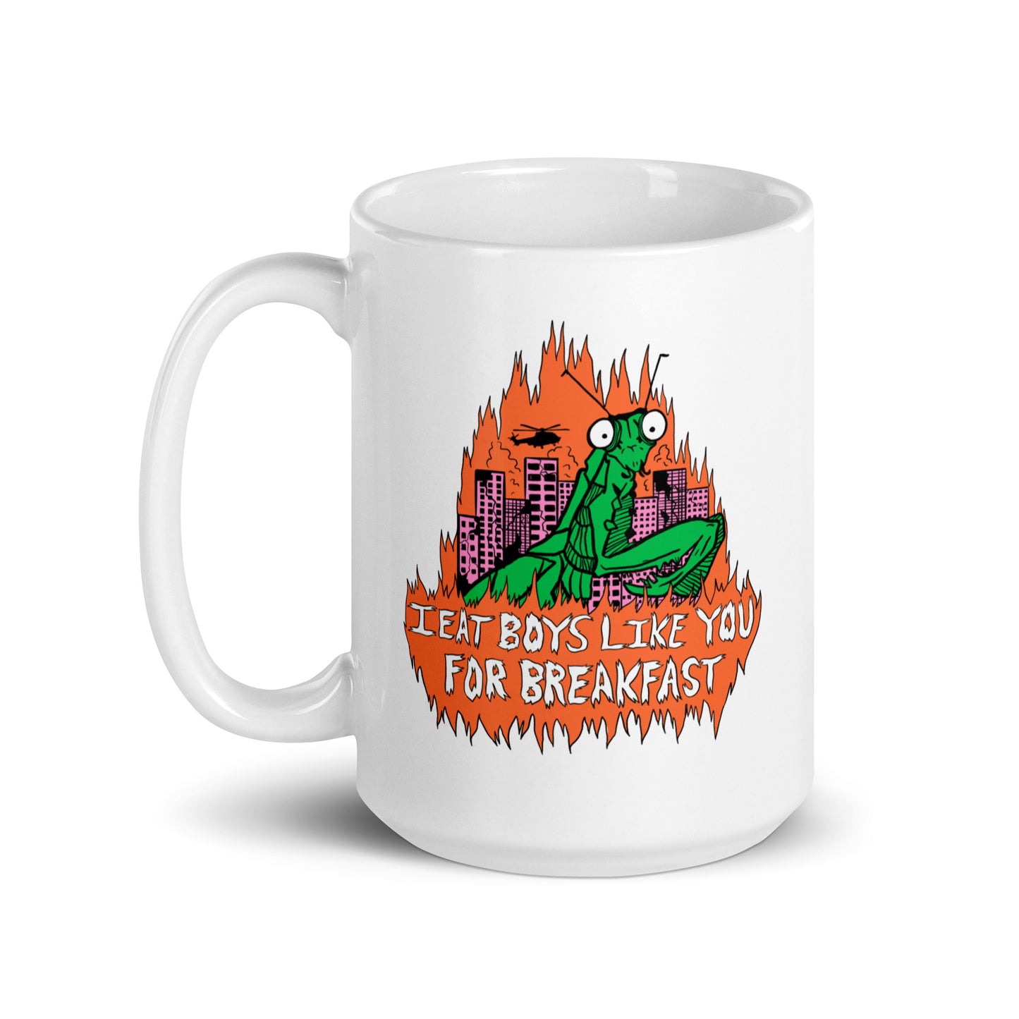 Boys For Breakfast Mug