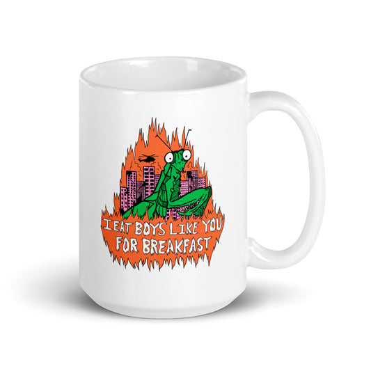 Boys For Breakfast Mug