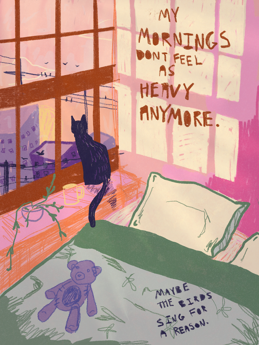 Maybe The Birds Sing For A Reason Digital Print