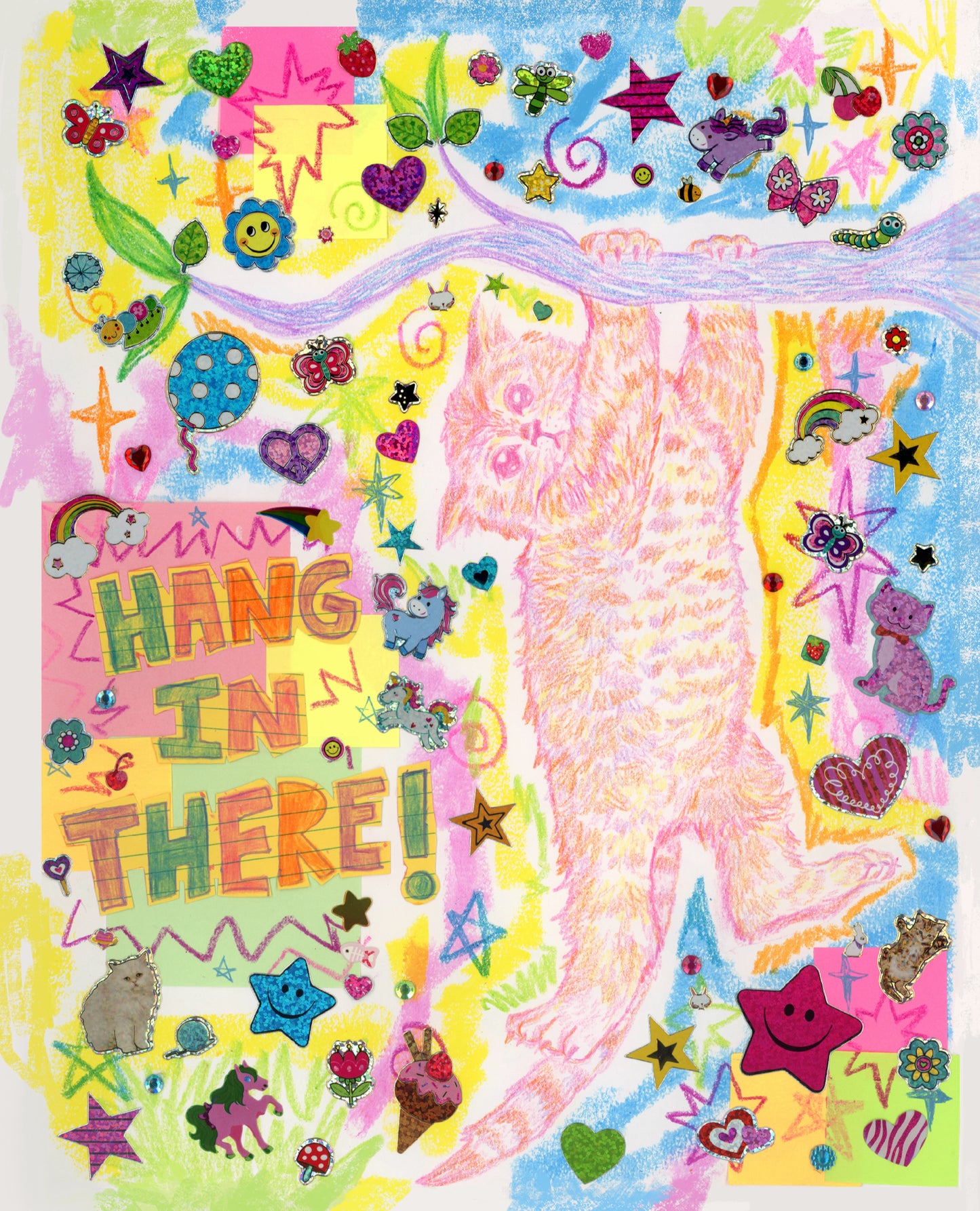Hang In There Print