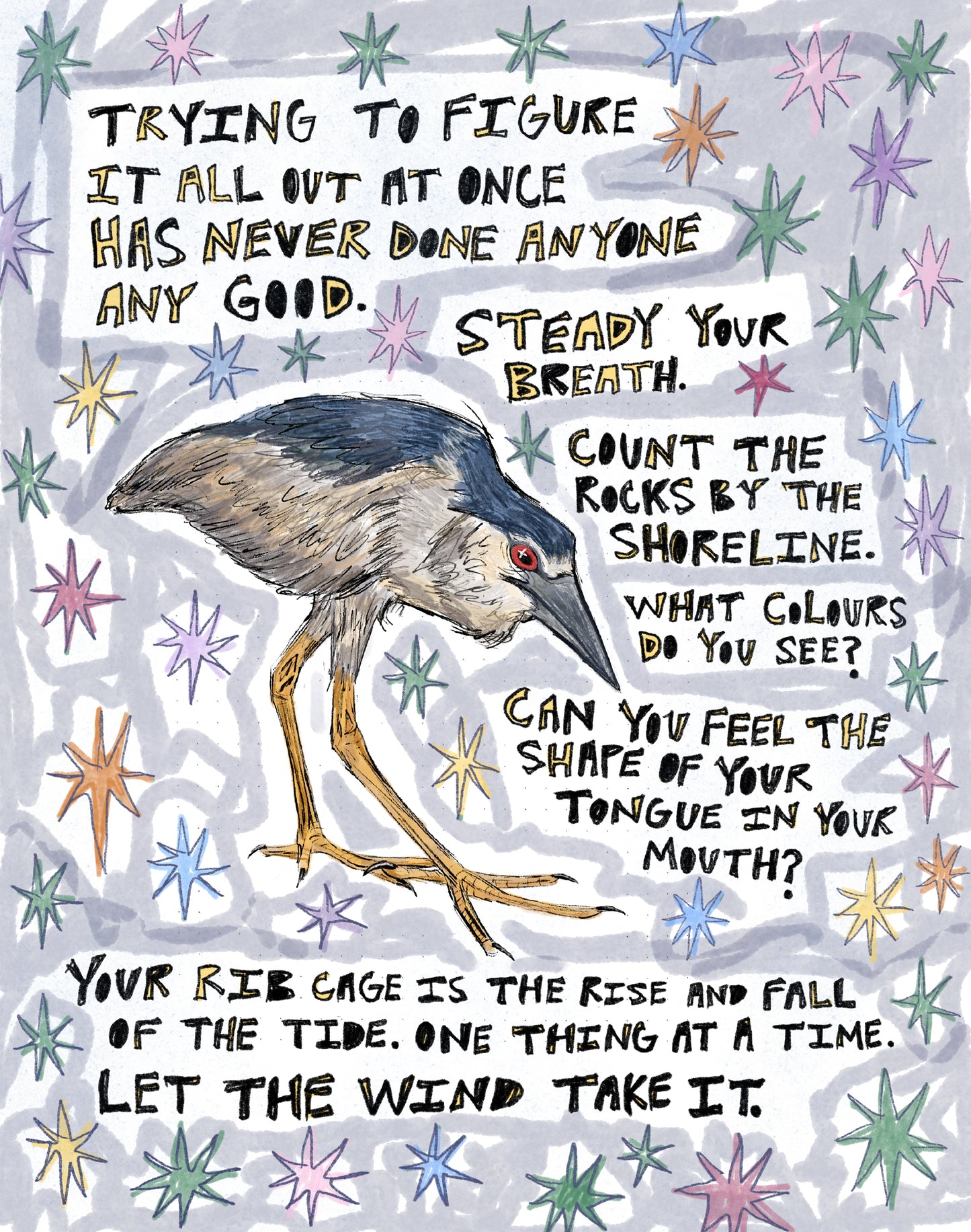 Let the Wind Take it Print