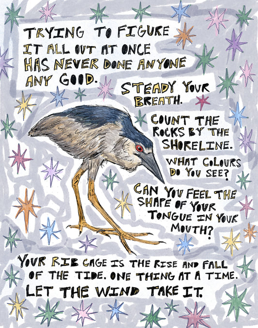 Let the Wind Take it Print