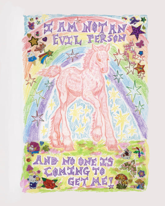I Am Not An Evil Person Print