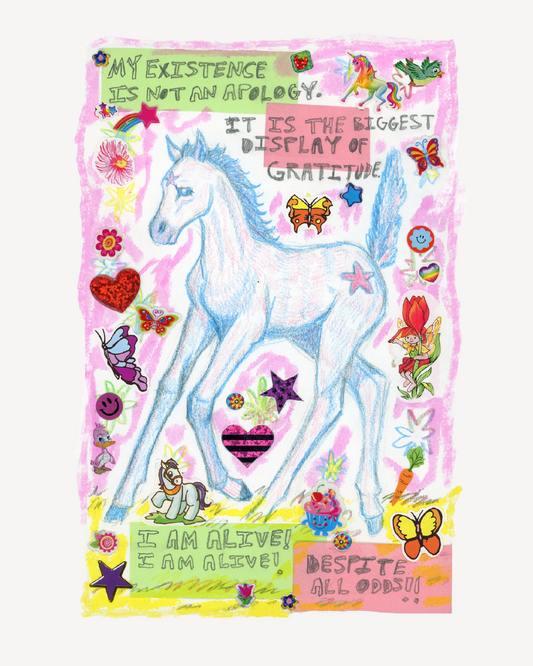 My Existence Is Not An Apology Print