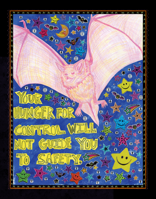 Your Hunger For Control Will Not Guide You To Safety Print