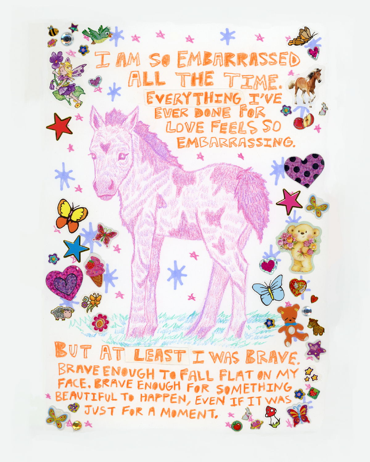 Brave Enough Print
