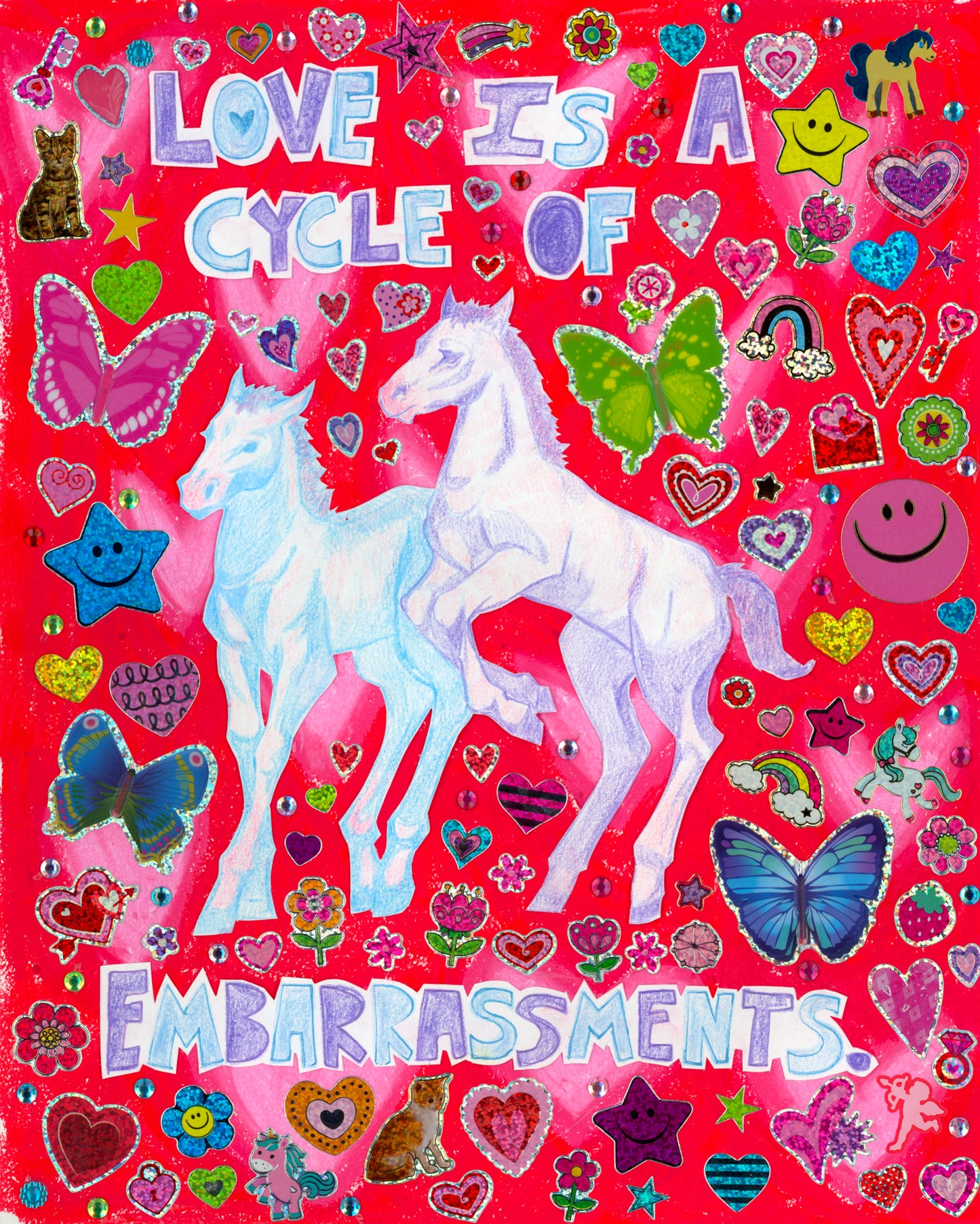 Love Is A Cycle Of Embarrassments Print