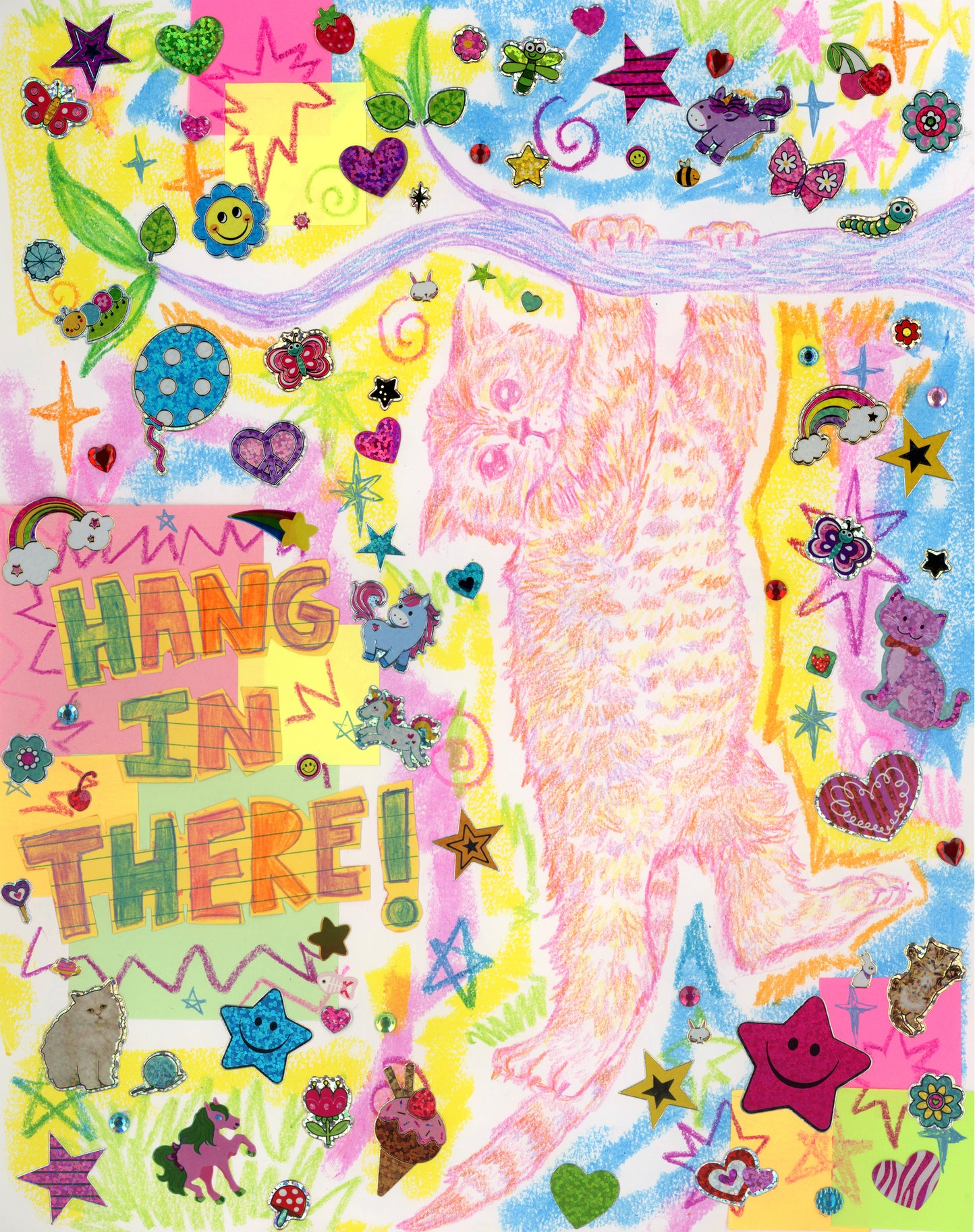 Hang In There Print