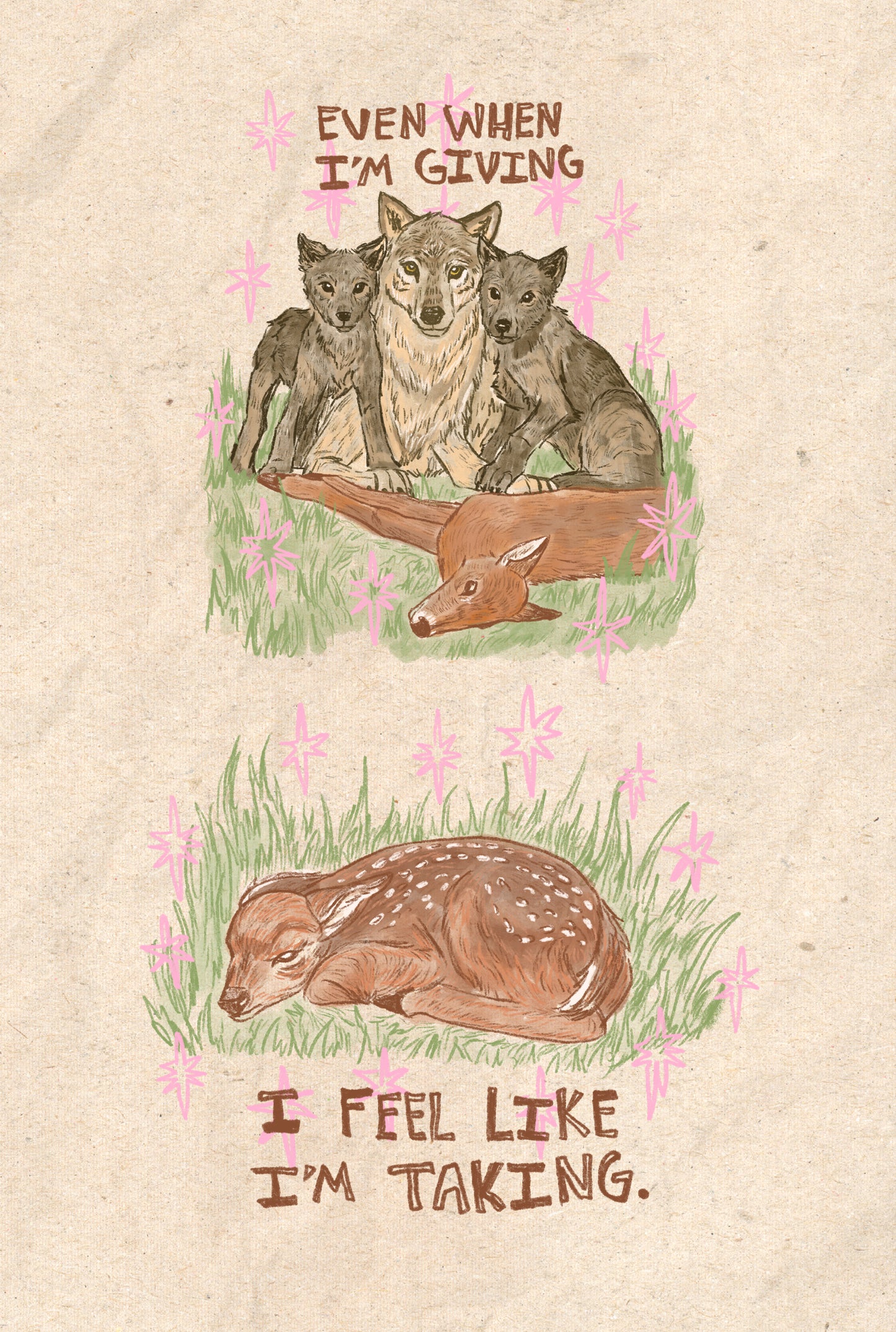 I Feel Like I’m Taking Print