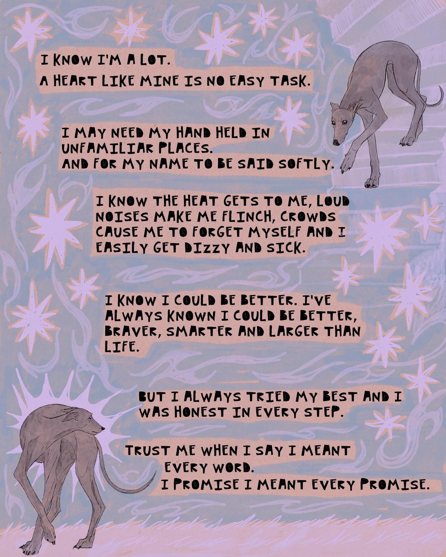 I Know I’m A Lot Print