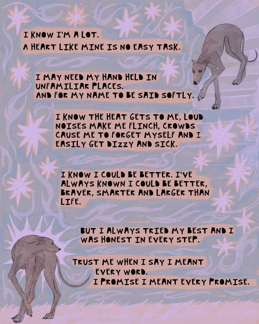 I Know I’m A Lot Print