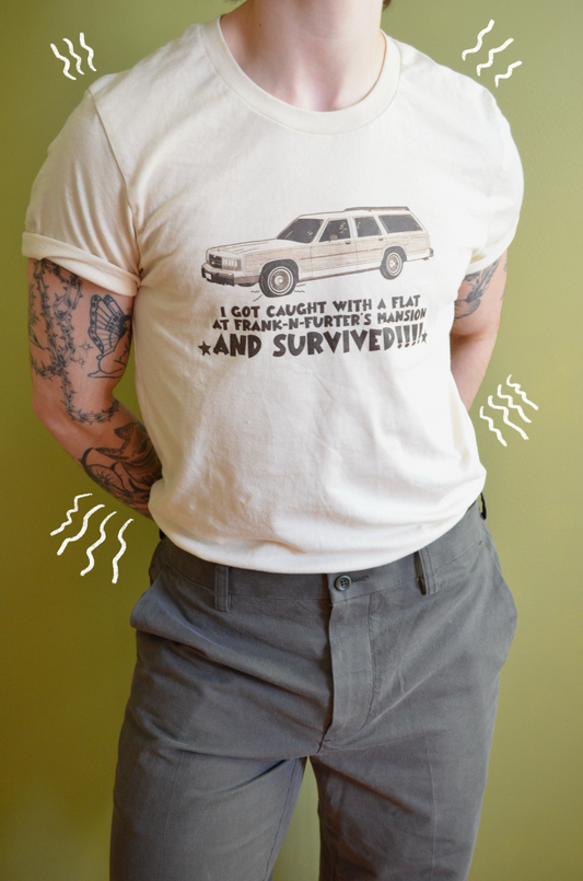 I Got Caught With A Flat Tee