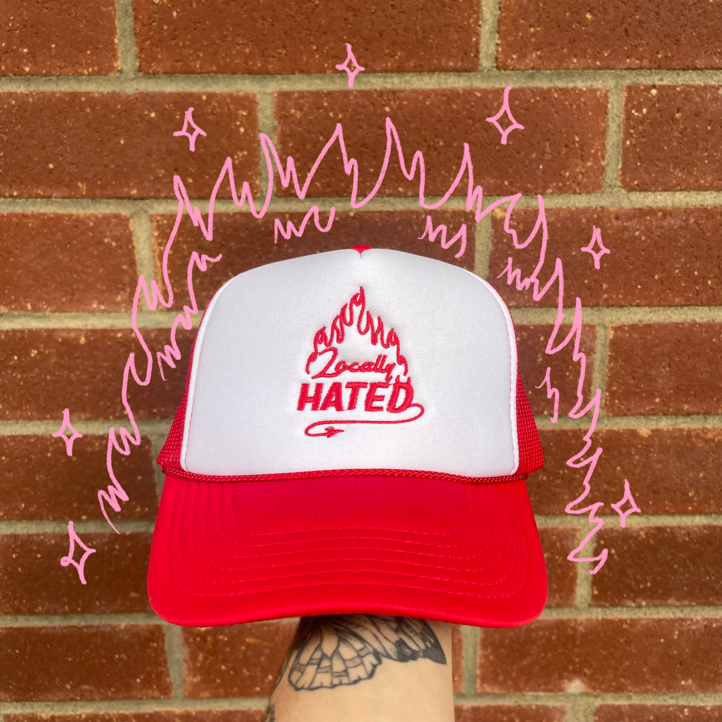 Locally Hated Trucker Hat