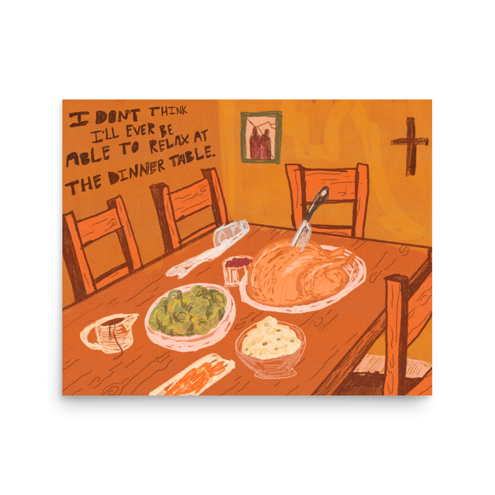 Dinner Table Print