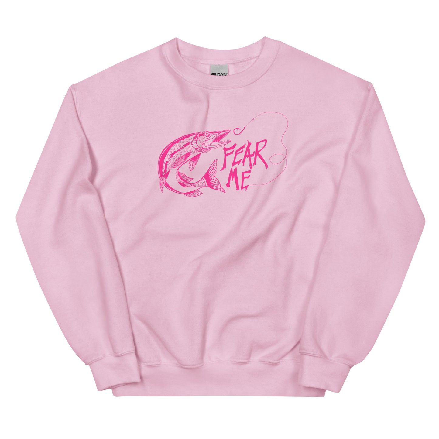 Fear Me Sweatshirt Pink