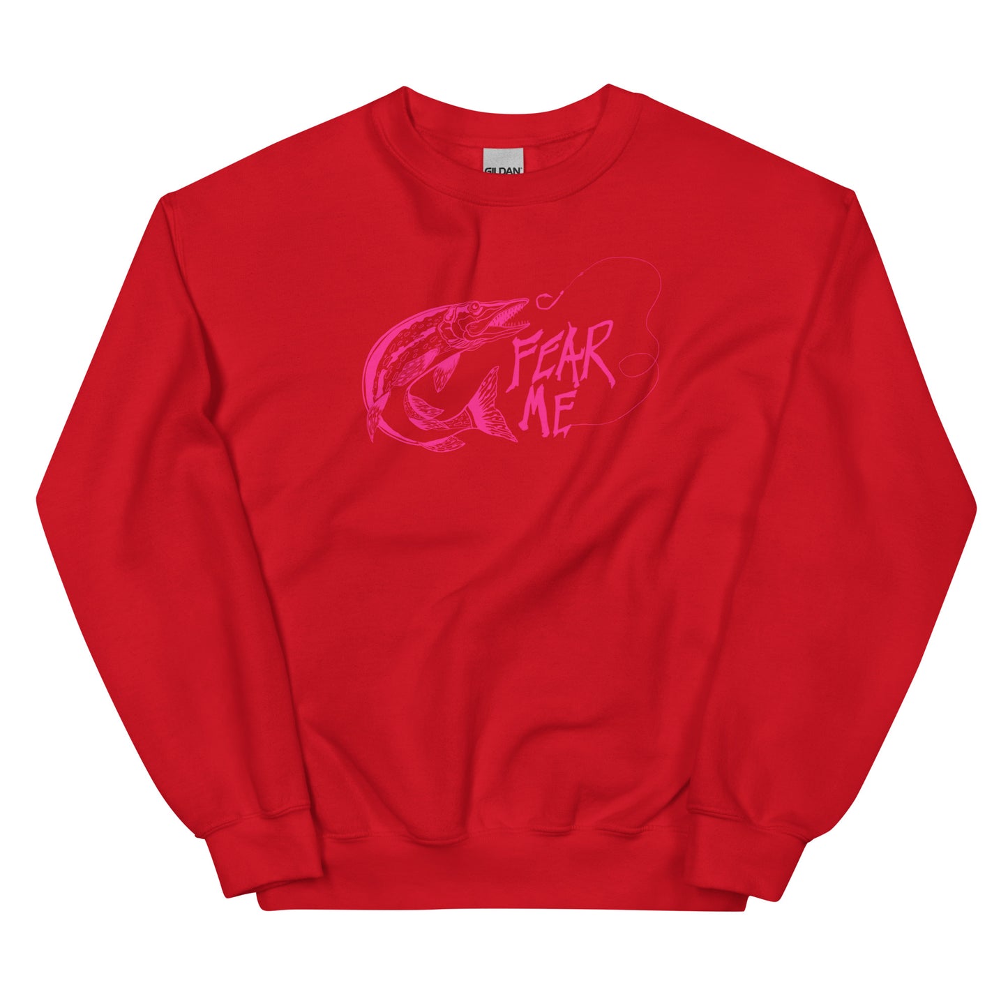 Fear Me Sweatshirt Pink