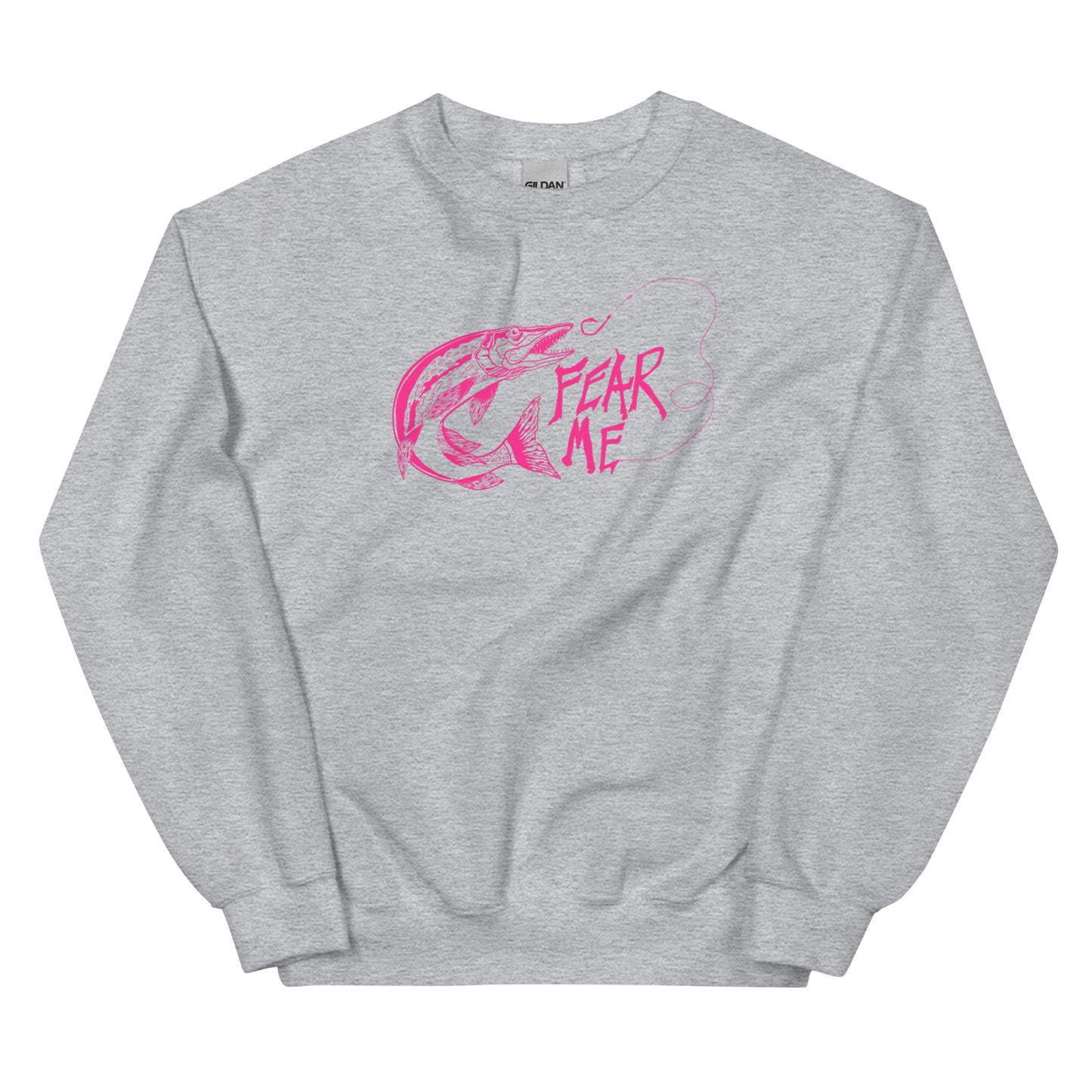 Fear Me Sweatshirt Pink