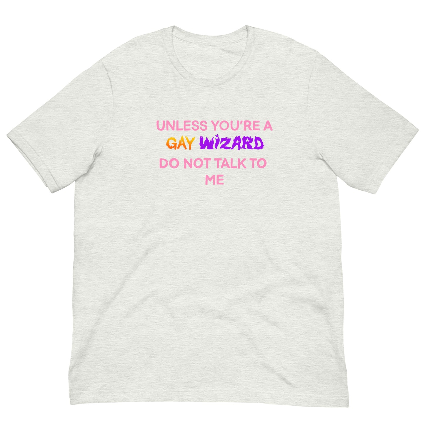 Unless You’re A Gay Wizard Do Not Talk To Me Tee