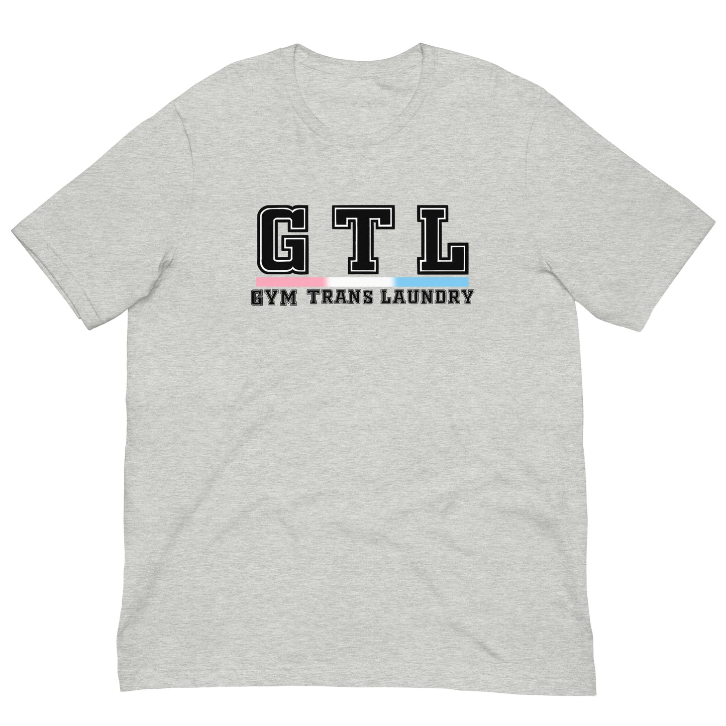 Gym Trans Laundry Tee (Black Text)