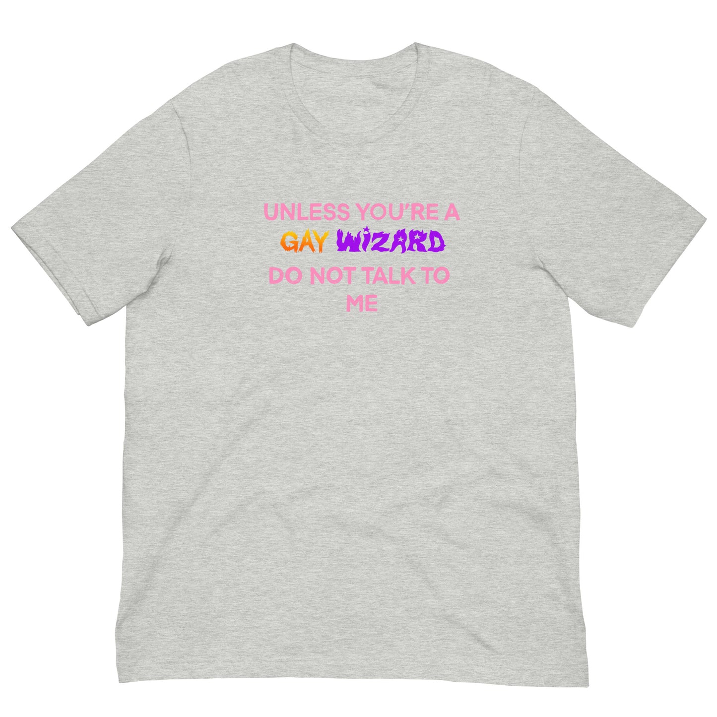 Unless You’re A Gay Wizard Do Not Talk To Me Tee