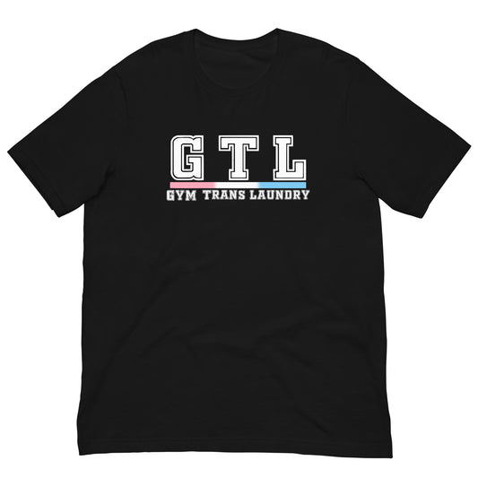 Gym Trans Laundry Tee (white text)