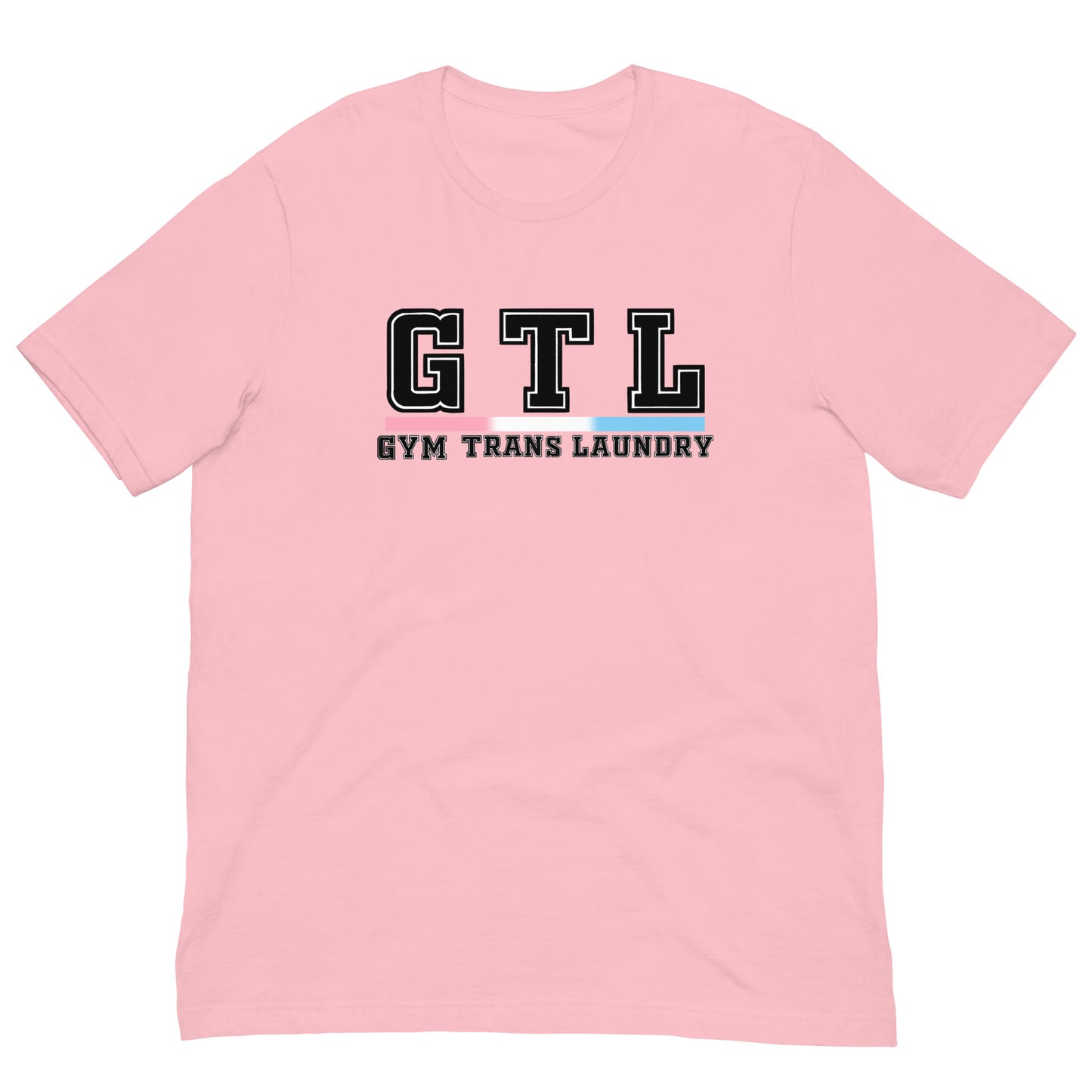 Gym Trans Laundry Tee (Black Text)