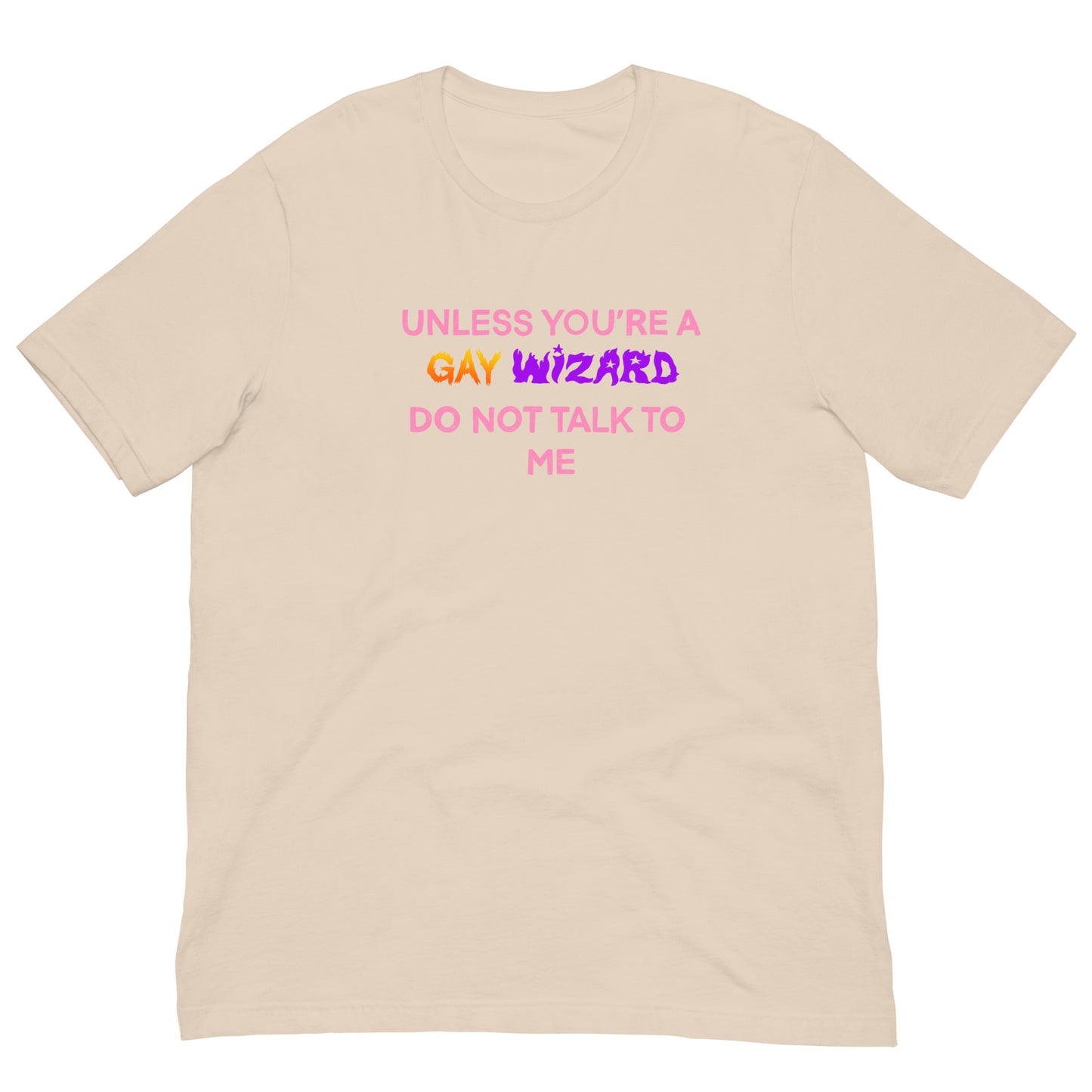 Unless You’re A Gay Wizard Do Not Talk To Me Tee