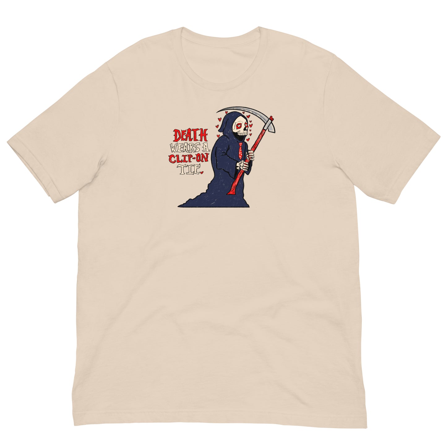 Death Wears A Clip On Tee