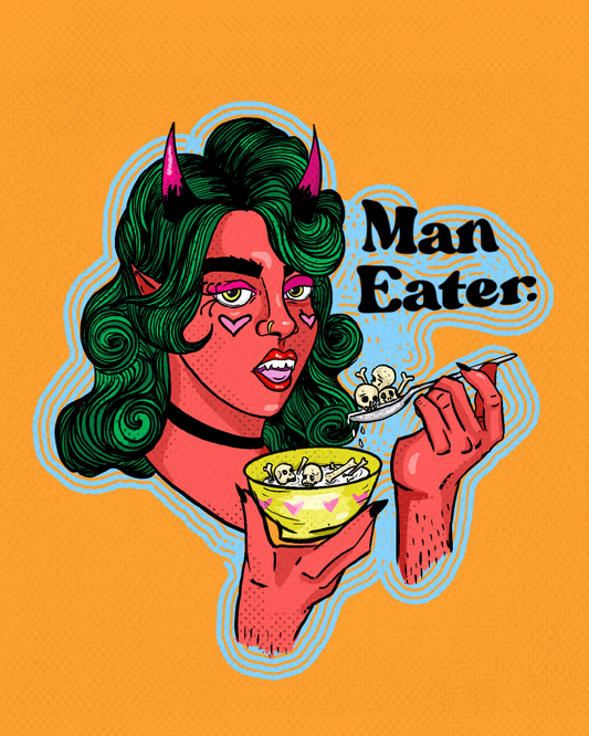 Man Eater Print