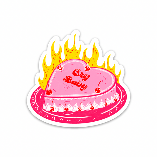 Cry Baby Sticker